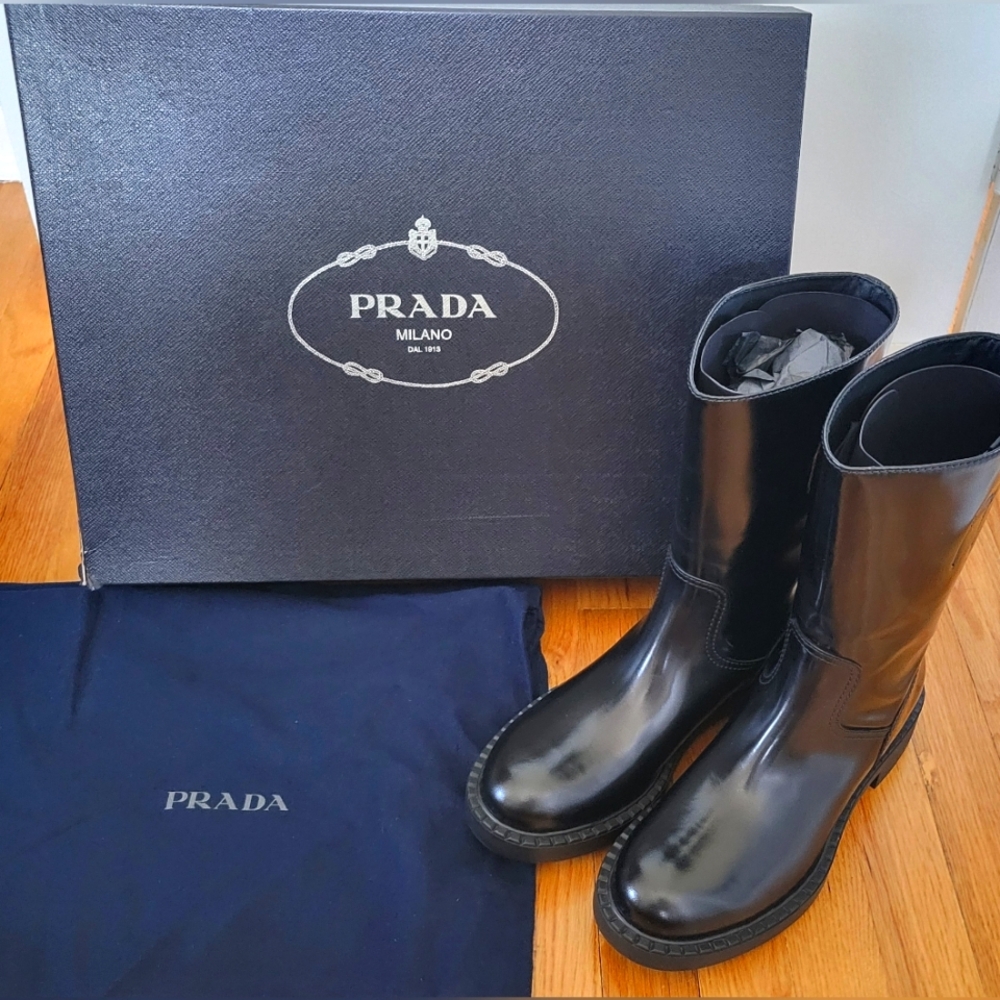 Prada Men's Mid-calf Boots